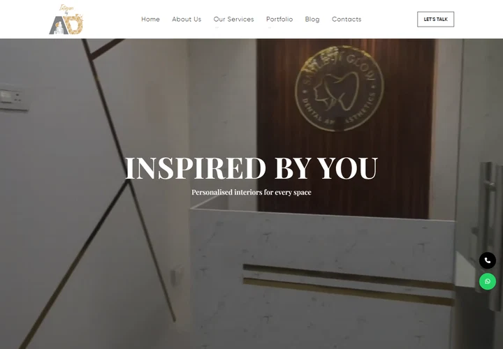 AD Graphi Interior website preview